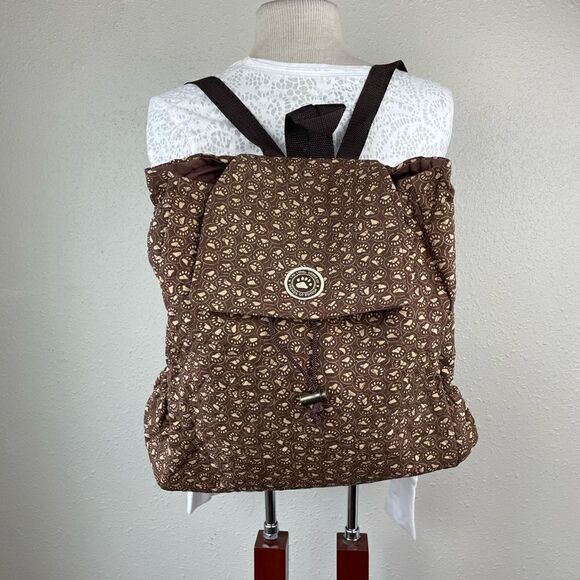 The Loyal Order Friends of Boyds Teddy Bears Collectible Backpack Purse Bag EUC - Picture 1 of 7